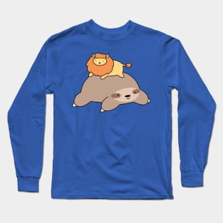 Sloth and Little Lion Long Sleeve T-Shirt